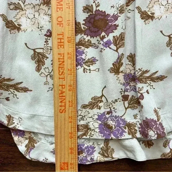 Free People Long Sleeve Floral Tunic Top - Picture 10 of 10